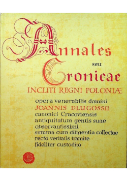 Annales Seu Cronicae Incliti Regni Poloniae Liber IX