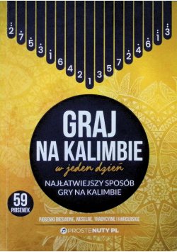 Nauka Gry Na Kalimbie, Książka Nuty, Taby Kalimba Biesiadne,