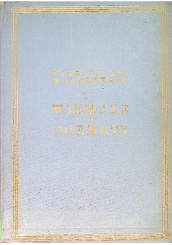 Majakowski Wiersze i poematy 1949 r.