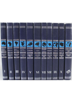 Encyklopedia geograficzna świata Tom 1 do 10 z suplementem