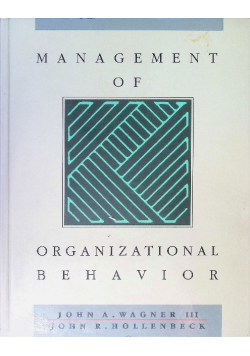 Management of Organizational Behaviour