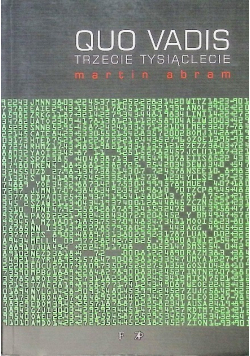 Quo Vadis Trzecie tysiąclecie