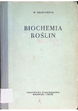 Biochemia roślin