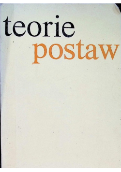 Teorie postaw