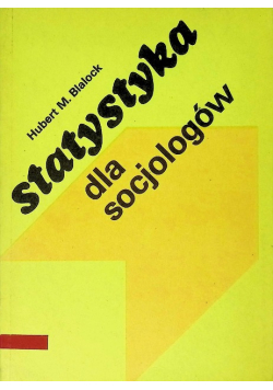 Statystyka dla socjologów