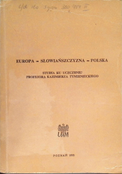 Europa słowiańszczyzna polska