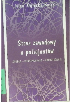 Stres zawodowy u policjantów