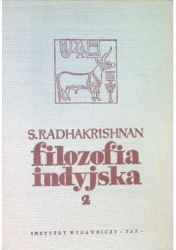 Filozofia Indyjska Tom 2
