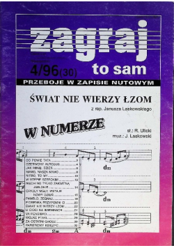 Nuty Zagraj to sam - Nr 4/ 96