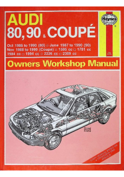Audi 80, 90 and Coupe Owner's Workshop Manual