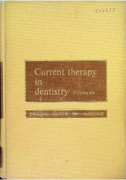 Current Therapy In Dentistry (Volume Six)
