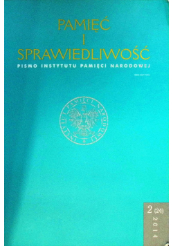 Pamięć i Sprawiedliwość Nr 2 / 14