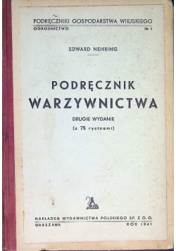 Podręcznik warzywnictwa 1941 r.