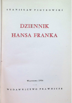 Dziennik Hansa Franka