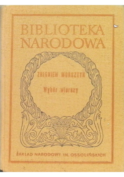 Morsztyn Wybór wierszy