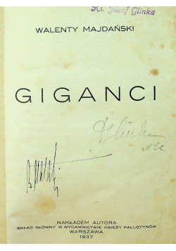 Giganci, 1937 r.