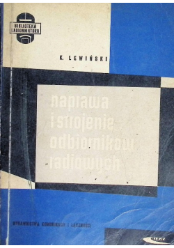 Naprawa i strojenie odbiorników radiowych