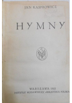 Hymny 1922 r.