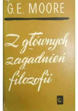 Z głównych zagadnień filozofii