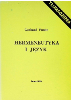 Hermeneutyka i język