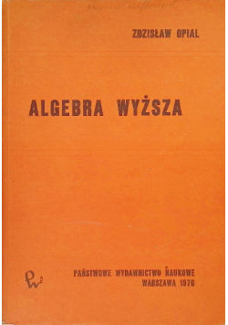 Algebra wyższa