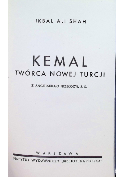 Kemal Twórca nowej Turcji
