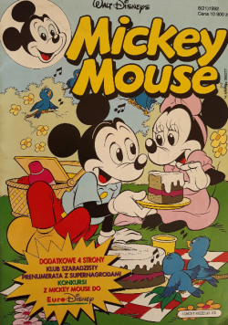 Komiks Mickey Mouse Nr 8 / 1992