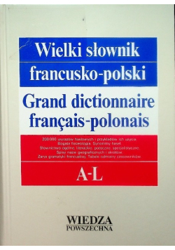 Wielki słownik francusko polski Tom M - Z