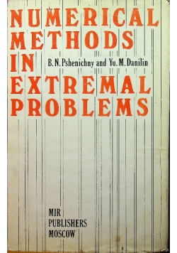 Numerical methods in extremal problems