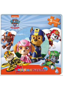 Psi Patrol Książka z puzzlami