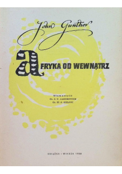 Afryka od wewnątrz