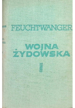 Wojna żydowska Tom 1