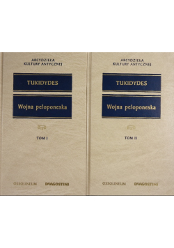 Wojna peloponeska Tom I i II
