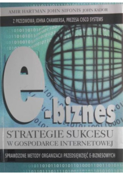 E-biznes Strategie sukcesu w gospodarce internetowej