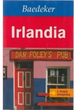 Irlandia z mapą drogową