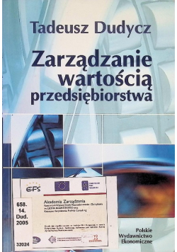 Zarządzanie wartością przedsiębiorstwa