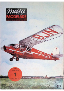 Mały modelarz nr 1 Samolot turystyczny RWD 13