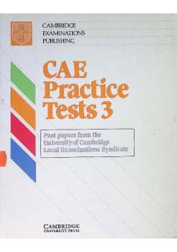 CAE Practice tests Volume 3