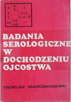 Badania serologiczne w dochodzeniu ojcostwa