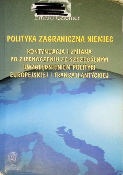 Polityka zagraniczna Niemiec