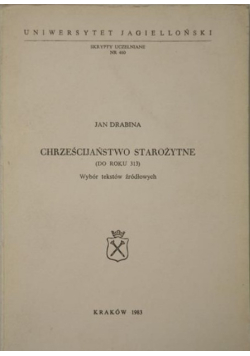 Chrześcijaństwo starożytne