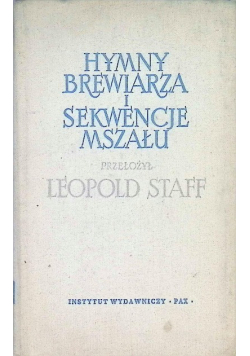 Hymny Brewiarza i sekwencje mszału