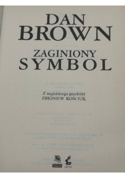 Zaginiony symbol