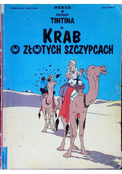 Przygody Tintina Krab o złotych szczypcach Tom 9