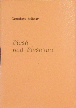 Pieśń nad pieśniami