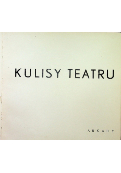 Kulisy Teatru