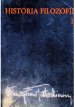 Historia filozofii Tom 1