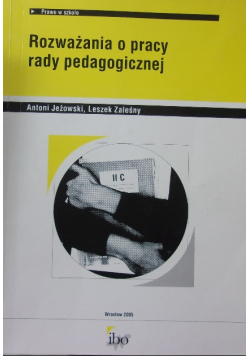 Rozważania o pracy rady pedagogicznej