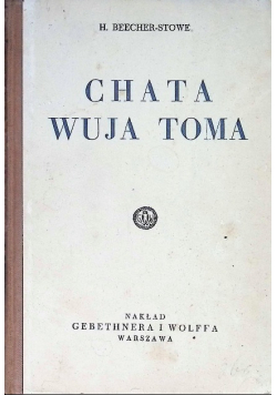 Chata wuja Toma 1928r.