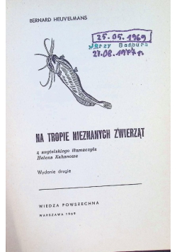 Na tropie nieznanych zwierząt